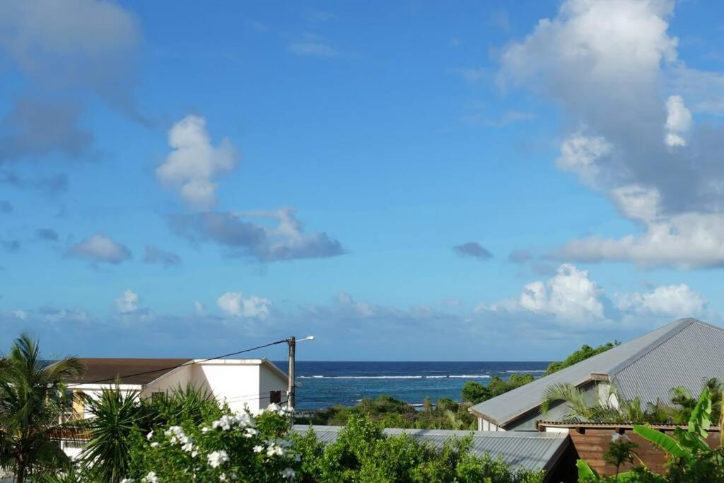 Villa Bord De Mer Au Moule Le Moule Esterno foto